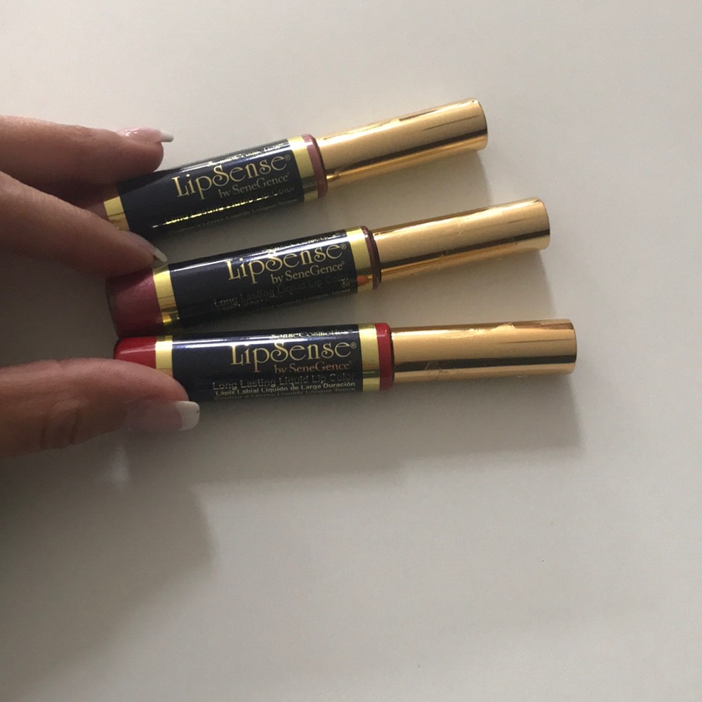 New & sealed lipsense -Napa, caramel apple, blured